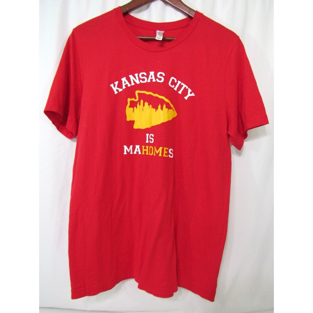 Kansas City Chiefs Patrick Mahomes NFL Red Performance Graphic T-Shirt L